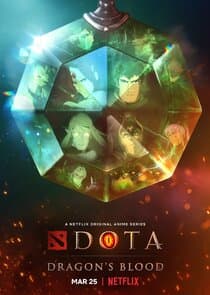 Poster for DOTA: Dragon's Blood