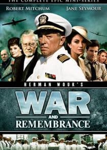 Poster for Herman Wouk's War and Remembrance